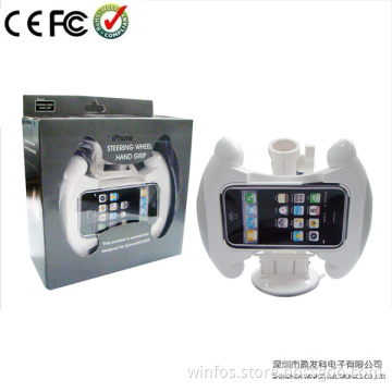 2013 New for iPhone Steering Wheel Hand Grip Available for Black/White